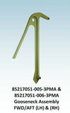 85217051-005-3PMA, 85217051-006-3PMA Gooseneck Assembly FWD/AFT SKBAWA-nnnn