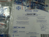 50pack RESQ-AID GK3002, CPR Face Shield, disposable, reg $14.00 skbawa-nnnn