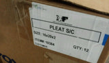 12pcs AeroStar, NOVA16x20x2, MERV Air Filter, 7,156, 891/ D544,949, SKBAWA-s023
