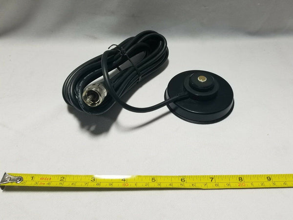 5 "Magnetic Antenna Base ,17' RG-58, Tran-Max RG58/U Coaxial Cable, SKBAWA-000