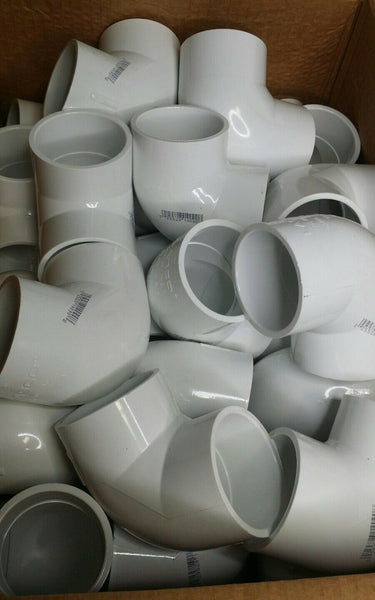 25pcs Lasco 406-020BC, 2" pvc Elbow, 90 schedule 40, SKBAWA-nnnn