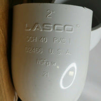 25pcs Lasco 406-020BC, 2" pvc Elbow, 90 schedule 40, SKBAWA-nnnn