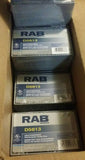 12pcs, RAB DESIGN D5613 WEATHERPROOF rectangular OUTLET BOX, SKBAWA-B060