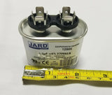 1 (One) Good Parts MOTOR RUN CAPACITOR ELE- 5370OV25 MFD, 370 VAC,  SKBAWA-b115