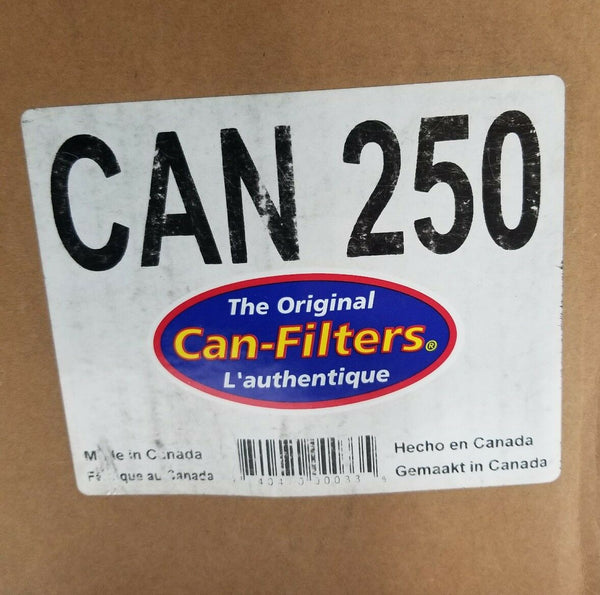 CAN-FILTER, CAN 250, 8"x6.5" Inline Exhaust, Air Carbon Filter,, SKBAWA-s022
