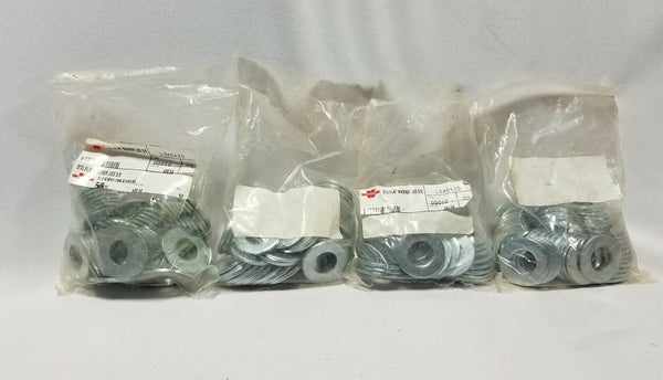 200pcs, WURTH STD.FLAT ZINC PLATED GRADE 5 STEEL WASHER USS 5/8 , SKBAWA-b524