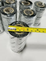 12 ROLLS, Intermec 11084106 HONEYWELL TMX1407 WAX RIBBONS 4.1"×500', SKBAWA-B096