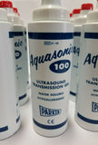 BOX OF 12, Medical Ultrasound Transmission Gel, AQUASONIC 100- blue, SKBAWA-b071
