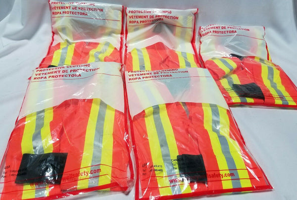 Lot of 5 Honeywell TV24 H-V Safety Traffic Sash Cross Shoulder-L, SKBAWA-B063