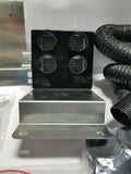 SPAL VA31-A101-46S, 5.2" Fan w/ 2 row Radiator 7" & accessories, SKBAWA-s006