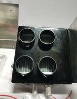 SPAL VA31-A101-46S, 5.2" Fan w/ 2 row Radiator 7" & accessories, SKBAWA-s006