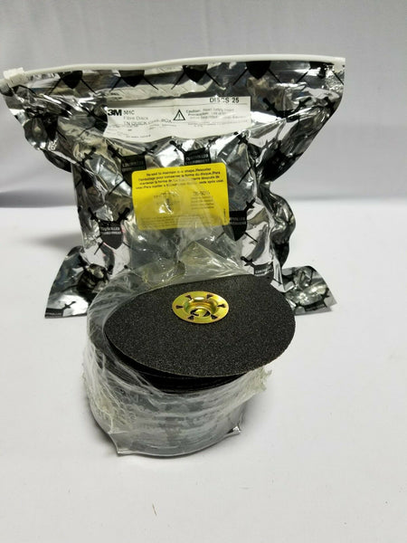 25pcs - 3M 501C quick change, Fibre Discs- grd: 60 / 5" TN, SKBAWA-b002