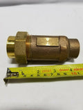 Wilkins Dual Check Valve -3/4 in. 700XL -Bronze Body, Lead Free, SKBAWA-c029