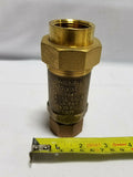 Wilkins Dual Check Valve -3/4 in. Coupling 700XL -Bronze, Lead Free, SKBAWA-c029