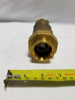 Wilkins Dual Check Valve -3/4 in. Coupling 700XL -Bronze, Lead Free, SKBAWA-c029