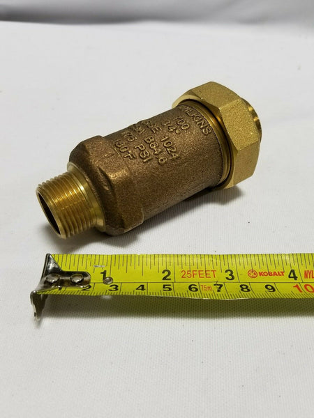 Wilkins Regulator 3/4" Female Meter x Male Meter Backflow Preventer, SKBAWA-c029