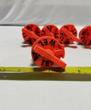 Lot of 5, Test Well T2, 2" Monitoring Well Locking Torquer Plugs, SKBAWA-s011