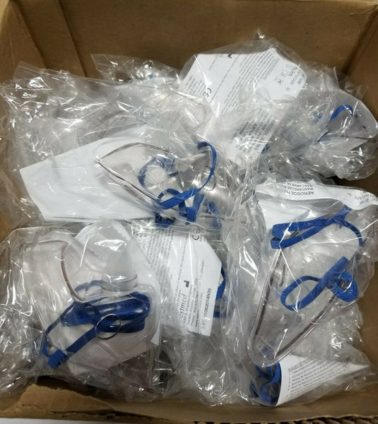 Box of 50 Westmed Aerosol Masks - Latex Free, Adult, SKBAWA-s009