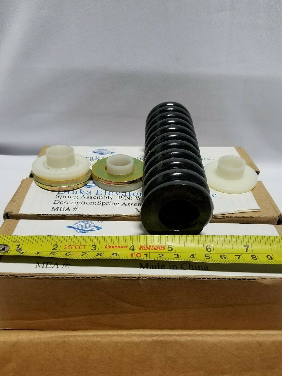 Lot of 4 Draka Elevator Spring Assembly-1/2