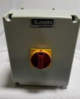 Lovato 4P Disconnect Switch in Enclosure - GAZ125DT4 UL, SKBAWA-b084