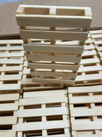 Box of 500 RBR 5"×3" Mini Pallets, SKBAWA-s011