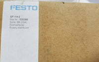 FESTO GF-1/4-2 B8 Rotary Distributor 539288, SKBAWA-b537