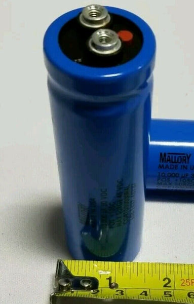 1 Mallory CGR103U030R4L Capacitor 10,000uF 30vdc POS+105C Max Surge SKBAWA-B007