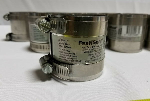 10pcs FasNseal Single AL29-4C 2 1/2" Wall Vent System, SKBAWA-b096
