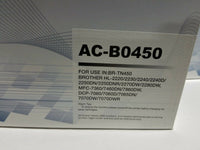 Lot of 2 Premium Toner Cartridge AC-B0450 Black for use in BR-TN450, SKBAWA-s037