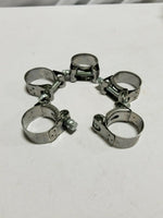 Lot of 5 Mikalor Clamp 34-37 W2 Supra, 1.34"-1.46" Stainless Steel, SKBAWA-B010