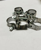Lot of 5 Mikalor Clamp 34-37 W2 Supra, 1.34"-1.46" Stainless Steel, SKBAWA-B010