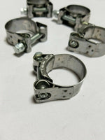 Lot of 5 Mikalor Clamp 34-37 W2 Supra, 1.34"-1.46" Stainless Steel, SKBAWA-B010
