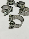 Lot of 5 Mikalor Clamp 34-37 W2 Supra, 1.34"-1.46" Stainless Steel, SKBAWA-B010