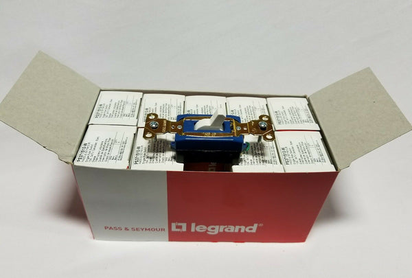 10 Pass & Seymour Legrand PS371510-W 15A,374 V Single Pole Switch , SKBAWA-B021