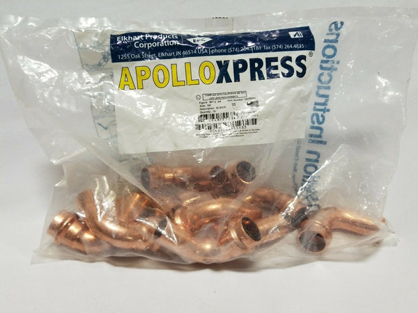 10pcs Apollo Xpress 3/4" Copper Elbow - 807-2 #10075568, SKBAWA-B013