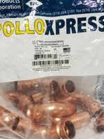 10pcs Apollo Xpress 3/4" Copper Elbow - 807-2 #10075568, SKBAWA-B013