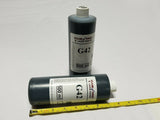 Lot of 2 Island Inkjet & Laser Toners - Grey Ink Refill - G42; 500ml, SKBAWA-000