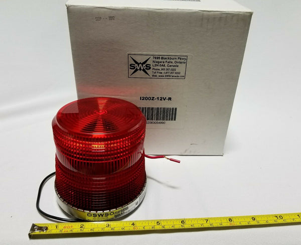 Safety Warning Light Specialist Red light Model I-200Z 12VDC, SKBAWA-B062