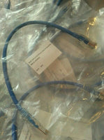 (200 pcs) 4 Pr CAT5E Patch Chord 1ft/12 inches Blue, 50U and UL, SKBAWA-s007