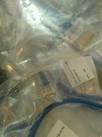 (200 pcs) 4 Pr CAT5E Patch Chord 1ft/12 inches Blue, 50U and UL, SKBAWA-s007