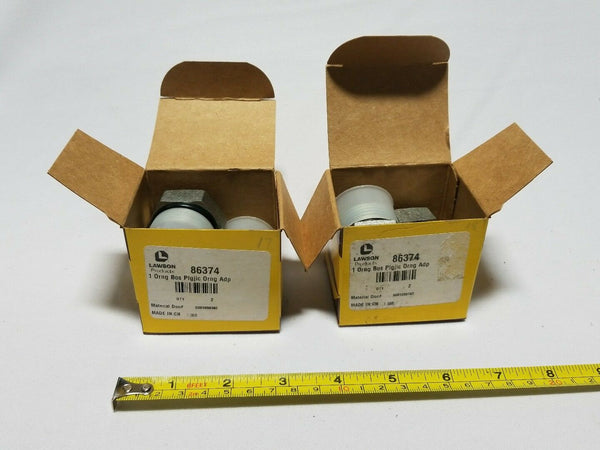 Lot of 4 pcs Lawson 86374 1 Orng Bos Plgjic Orng Adp, SKBAWA-b517