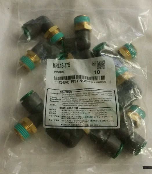 SMC KRL13-37S fitting, KR FLAME RESIST FITTINGS (packages of 10), SKBAWA-b518