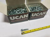 Box of 200 UCAN Sleeve Anchor Acorn Nut 1/4 × 1-3/8, SKBAWA-b528