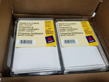 Box of 16,380 Avery 02204 6421 labels 5/8"×3/8" White,18 pks x 910, SKBAWA-b075