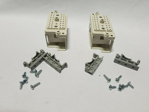 Lot of 2 ABB RX1 ASEA DIN-rail or direct surface mounting, SKBAWA-b054