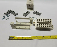 Lot of 2 ABB RX1 ASEA DIN-rail or direct surface mounting, SKBAWA-b054