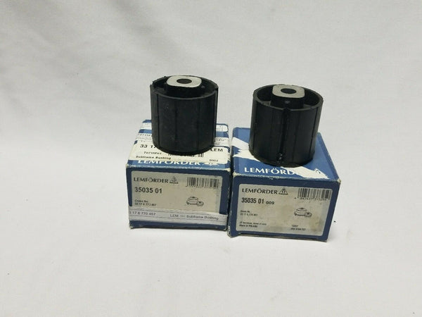 Lot of 2 Lemforder SubFrame Bushing - 35035 01 (fits BMW), SKBAWA-b018