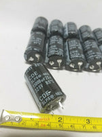 Lot of 11 CDE Aluminum Electrolytic Capacitors Snap In 15000uF 25V, SKBAWA-b018