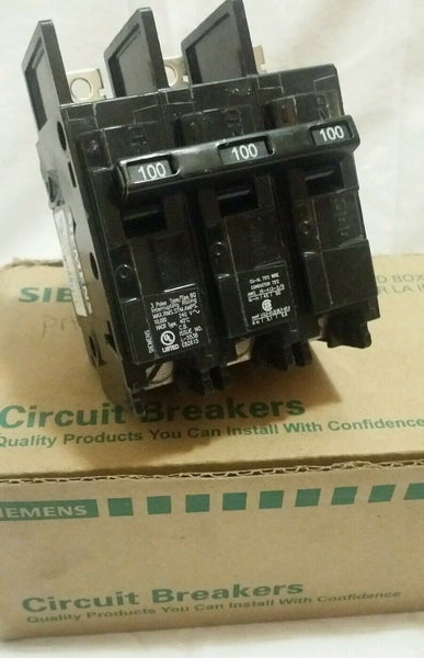 SIEMENS -BQ3B100 - 100AMP 240V 3-POLE TYPE BQ BOLT-ON CIRCUIT BREAK, SKBAWA-B043