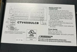 Power-Plex CTV4008ULCB,  4AMP Camera Power Supply, 225-1079, SKBAWA-B019